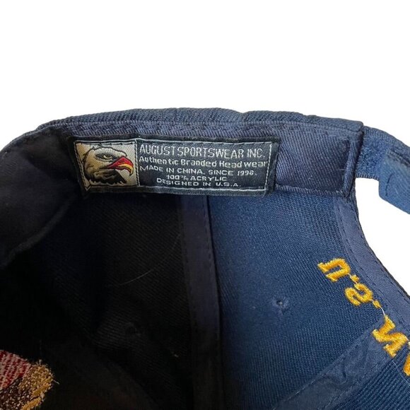 US Navy Veteran Hat Eagle Crest Adjustable Military Trucker Baseball Cap u - Picture 4 of 5